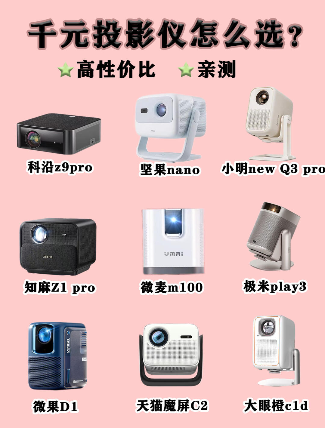 投影带区别 携带投影仪哪个牌子好 