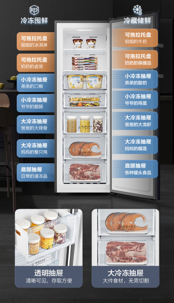 变频与风冷冰箱的区别 变频冰箱和风冷冰箱哪个好 